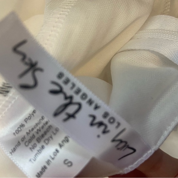 Lucy in the sky white dotted dress - Picture 5 of 5